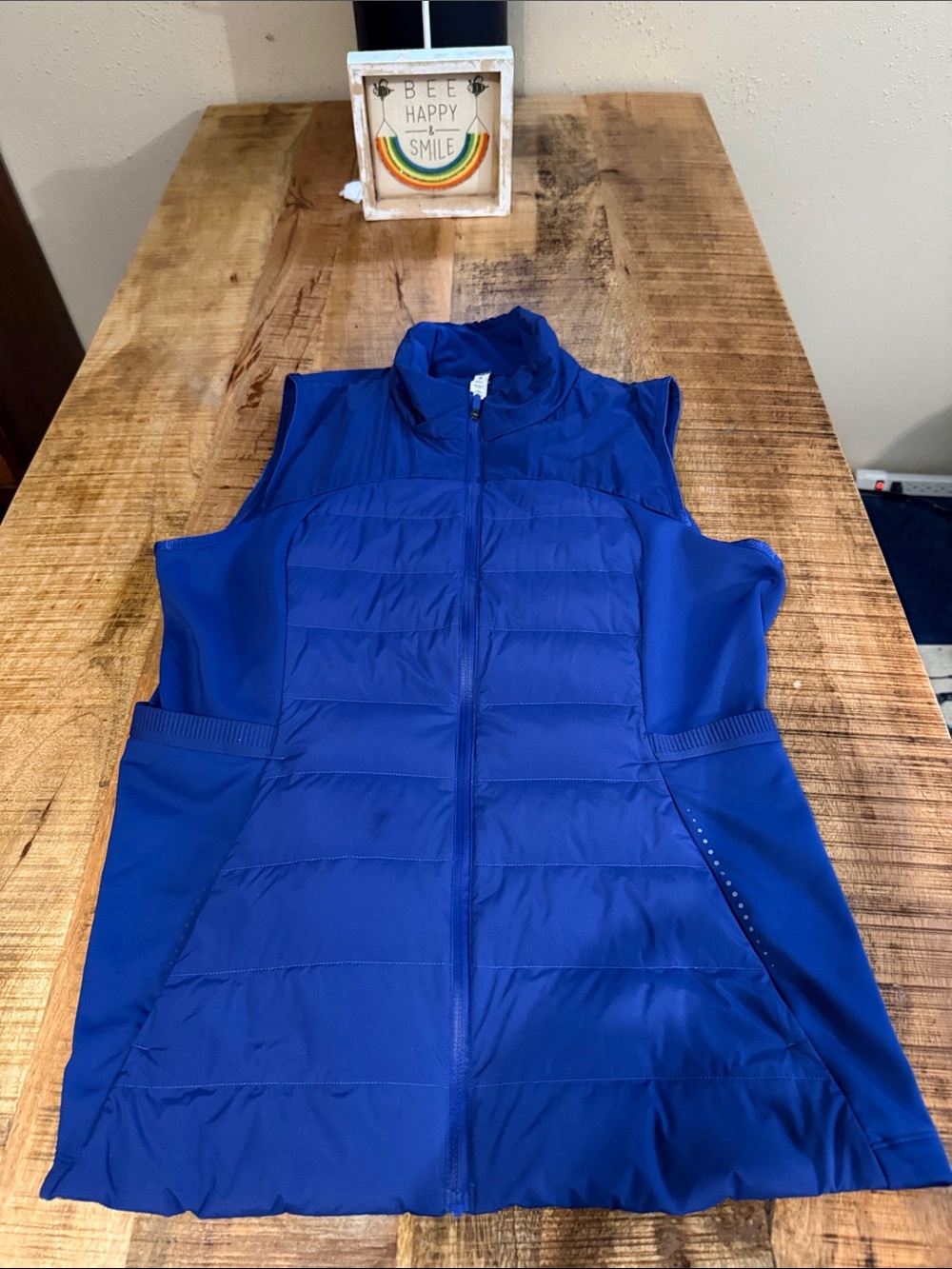 lululemon athletica Sleeveless Puffer Vest - Blue